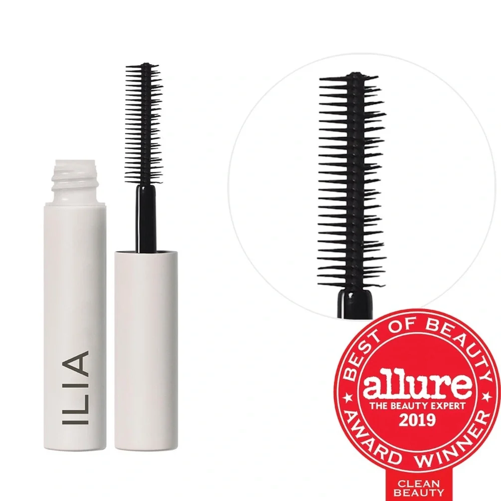 4/$30 Bundle💫ILIA Limitless Lengthening Black Mascara Mini Size .1oz NWOB